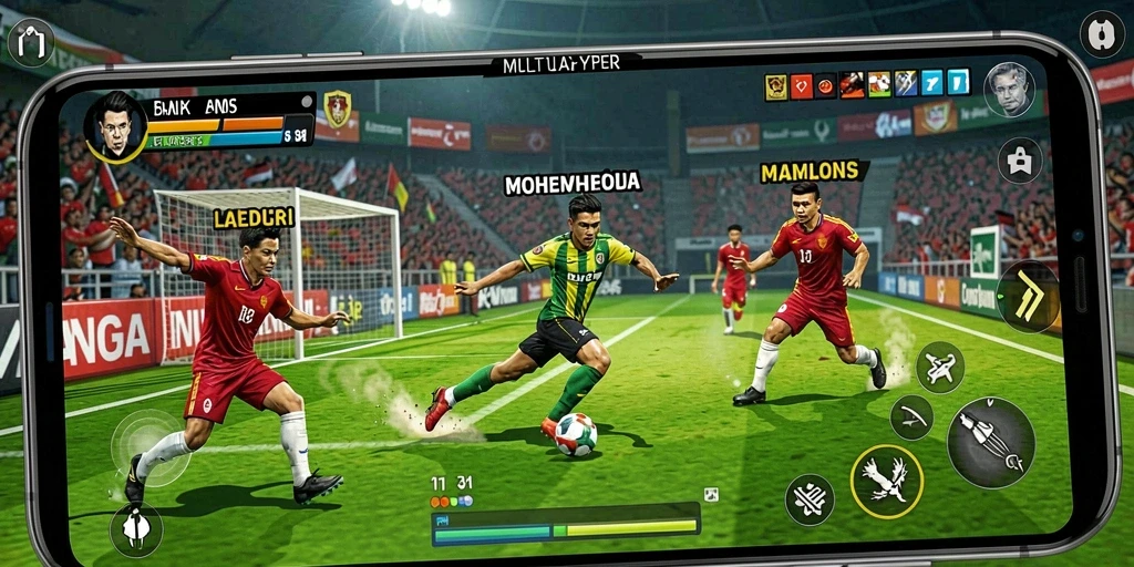 Beragam level permainan yang menantang dan seru.