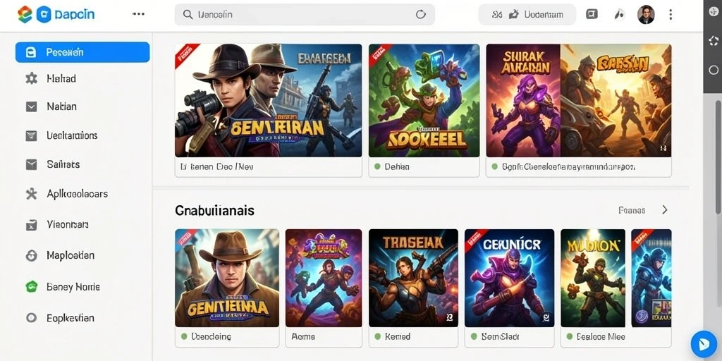 Cuplikan aksi permainan yang seru.
