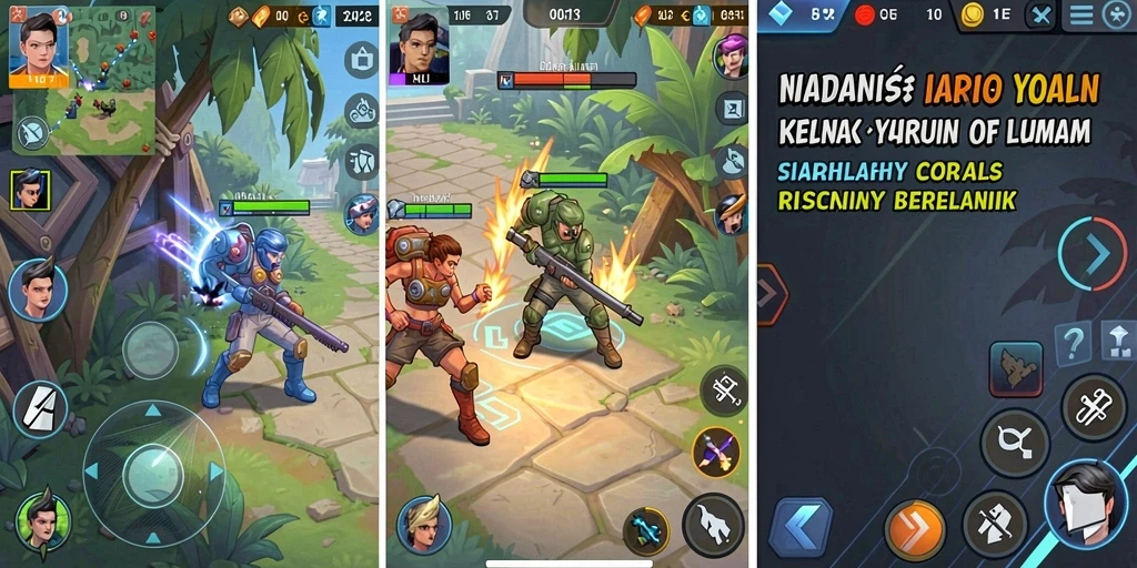 Grafis yang menawan dan detail yang kaya.