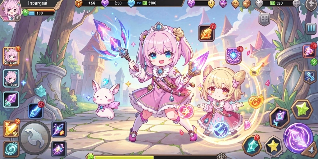 Tantangan multiplayer yang seru dengan teman-teman.