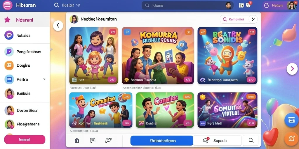 Kompetisi sosial yang mengasyikkan dengan teman.